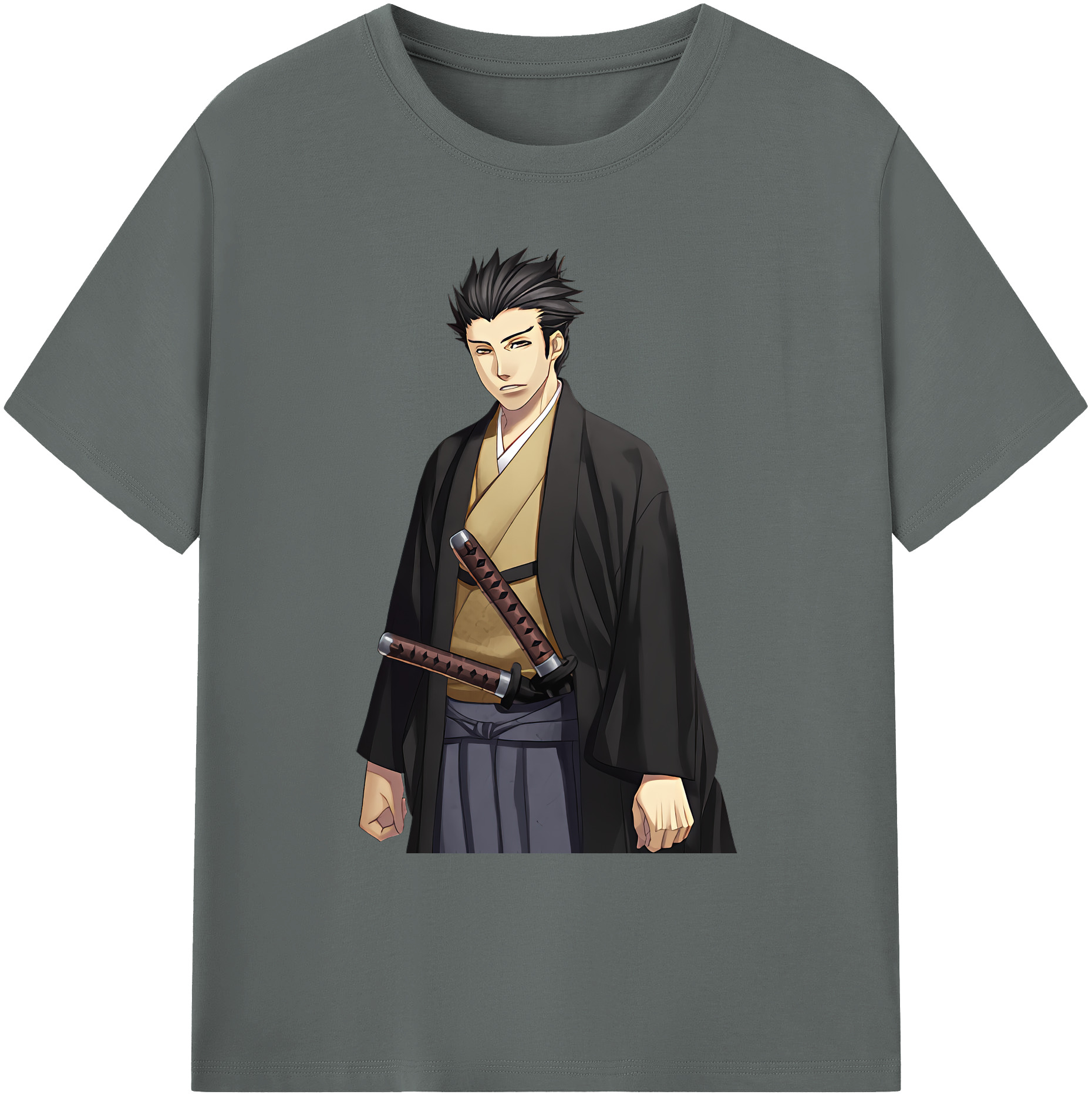 （画像用） ぎんたま 坂田銀時（さかたぎんとき） 神楽 志村新八（しむら しんぱち） GINTAMA Sakata Gintoki Kagura Shimura Shinpachi 綿100％ メンズ半袖Tシャツ｜肌触りやわらか＆通気性